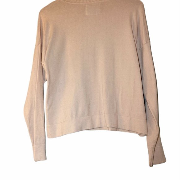 ABERCROMBIE & FITCH PASTEL PINK SOFT SWEATER LARGE - Picture 2 of 5